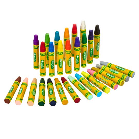 4 Packs: 6 Packs 28 ct. (672 total) Crayola® Oil Pastels